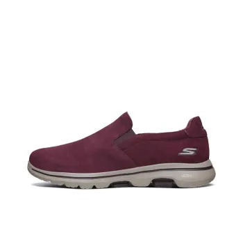 Skechers Go Walk 5 Lightweight And Breathable Low-Top Sports Casual Shoes Women's Burgundy