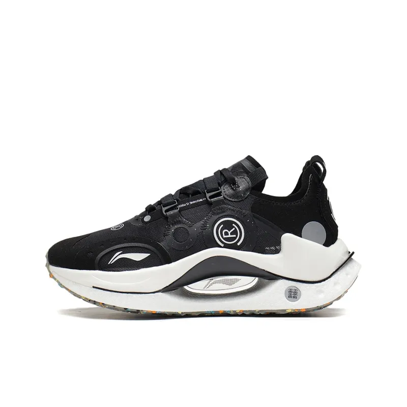 LiNing Jueying CRC Cushioned Anti Slip Wear Resistant Breathable Lightweight Low Top Sports Casual Shoes Women's Black-0