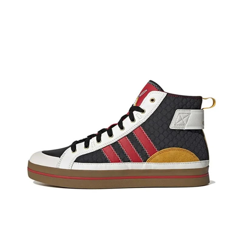 Adidas Neo City Canvas Hi 'White Red Black'-0