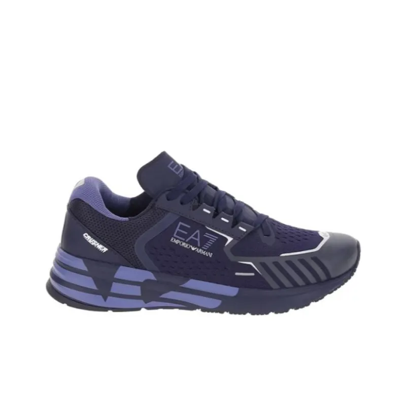 Ea7 EMPORIO ARMANI Logo-print Mesh-panelling Sneakers-1