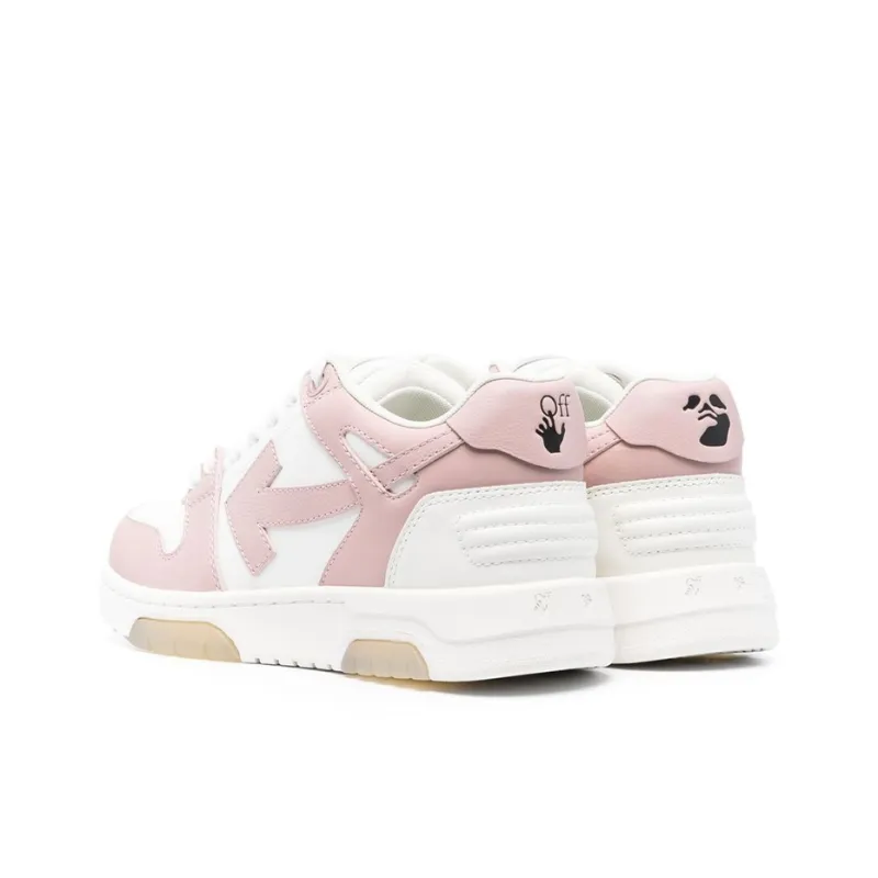 OFF WHITE Out Of Office Low Top Sneaker 'Pink White' Women's-4