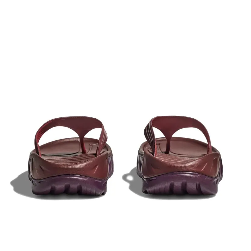 HOKA ONE ONE Ora Recovery Flip Slippers Women's Chestnut-4