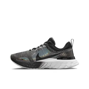 Nike React Infinity Run Flyknit 3 Premium 'Black Zebra Iridescent' Women's