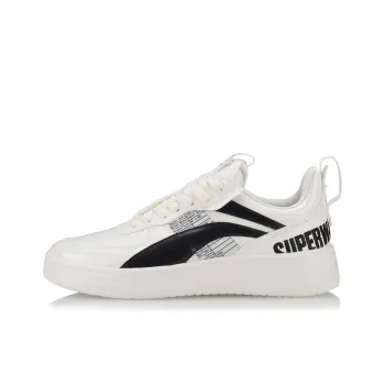 LiNing Superwave Lite Skateboard Shoes Women's White Black
