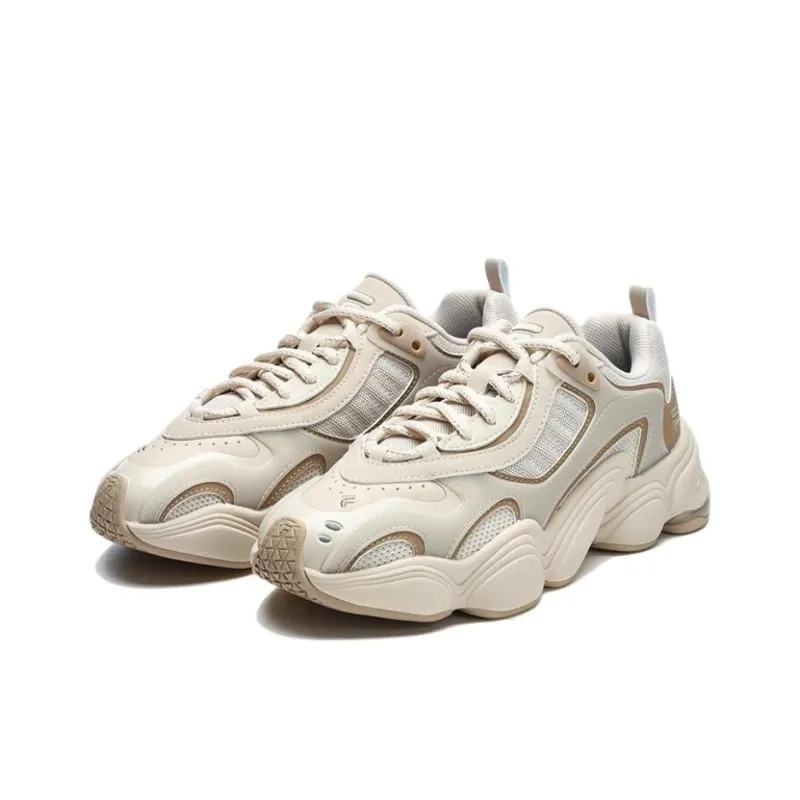 FILA FUSION Tenacity Chunky Sneakers 'White Beige' Women's-1