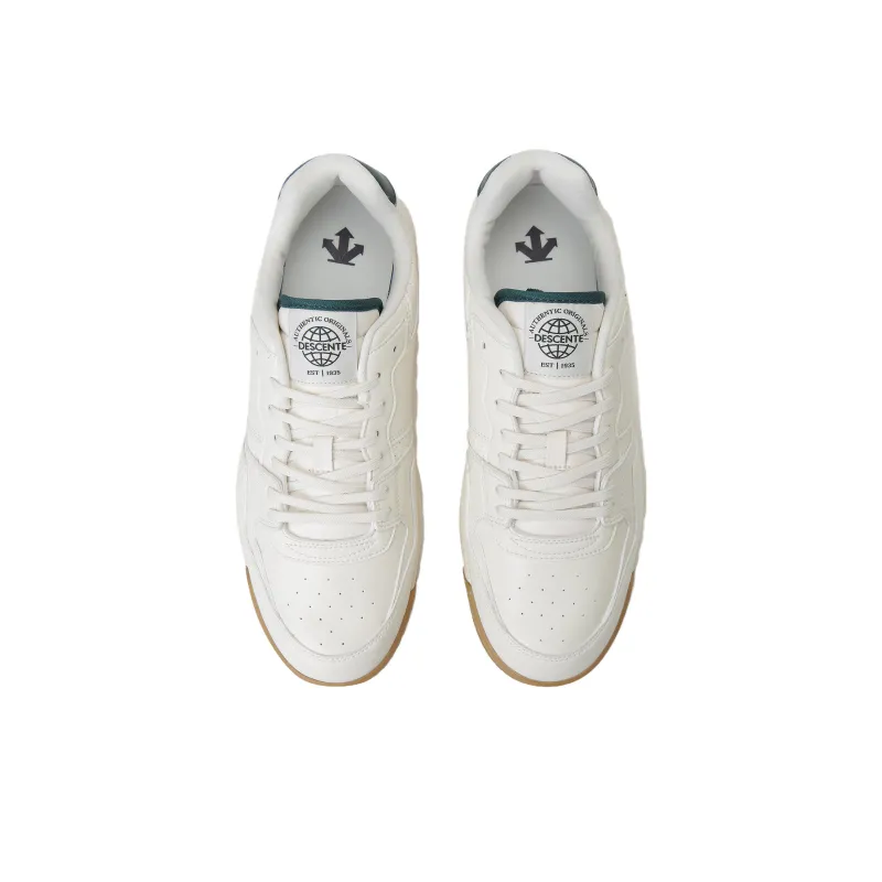 DESCENTE Dribble V2 Anti Slip Wear Resistant Low Top Skateboard Shoes Unisex Ecru-2