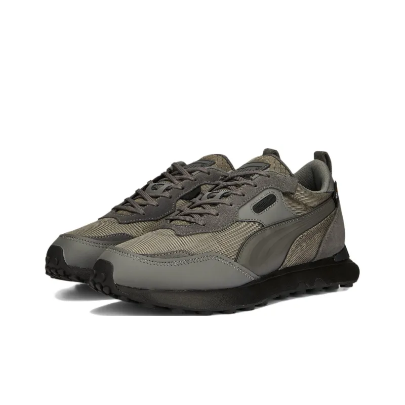 PUMA Rider FV Cordura® Anti Slip Wear Resistant Low Top Sports Casual Shoes Gray-2