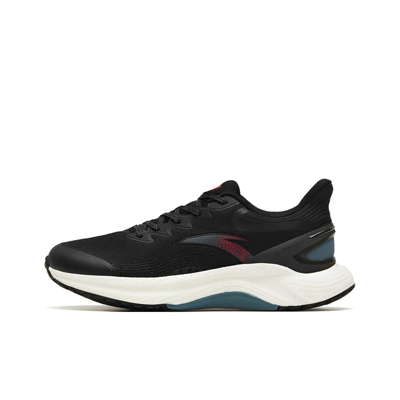 Anta Gen 3.0 Shock Absorbers With Slip Resistant And Abrasion Resistant Properties Low Top Running Shoes Men's Black-0