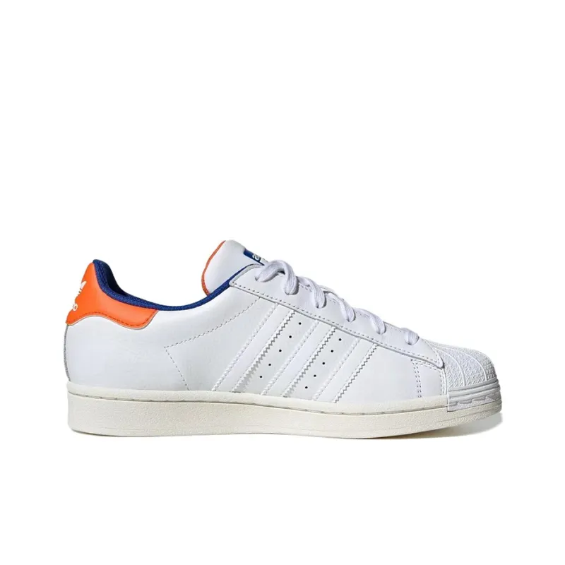 Adidas Originals Superstar 'White Orange Royal Chenille'-1