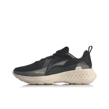 LiNing SOFT ELEMENT Element Anti Slip Wear Resistant Low Top Casual Shoes Women's Black