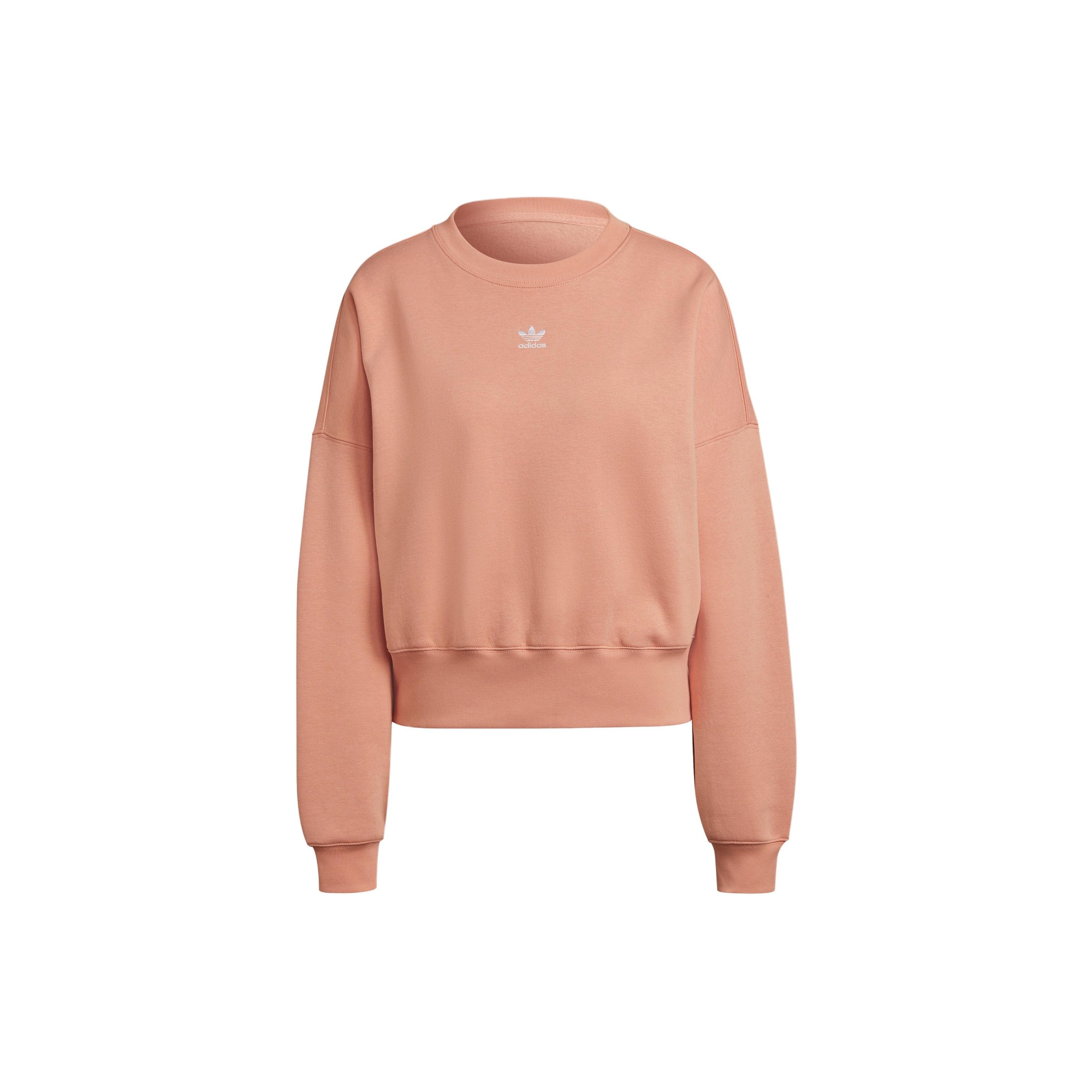 Originals pink cropped cut crew sweatshirt hotsell