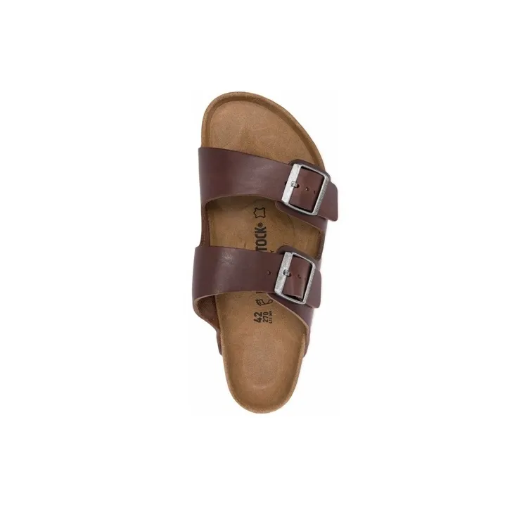 Birkenstock Arizona Leather 'Vintage Wood Roast'-3