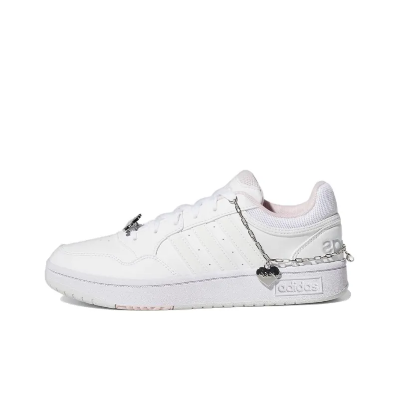 Adidas Hoops 3.0 Shoes 'White Pink' Women's-0