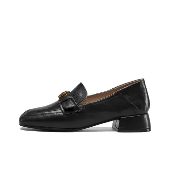 YEARCON Loafers Women's Red Brown/Ecru/Black