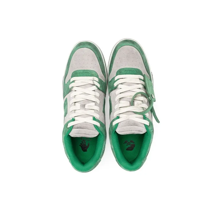 OFF WHITE Out Of Office Low Top Sneaker Green Grey-3