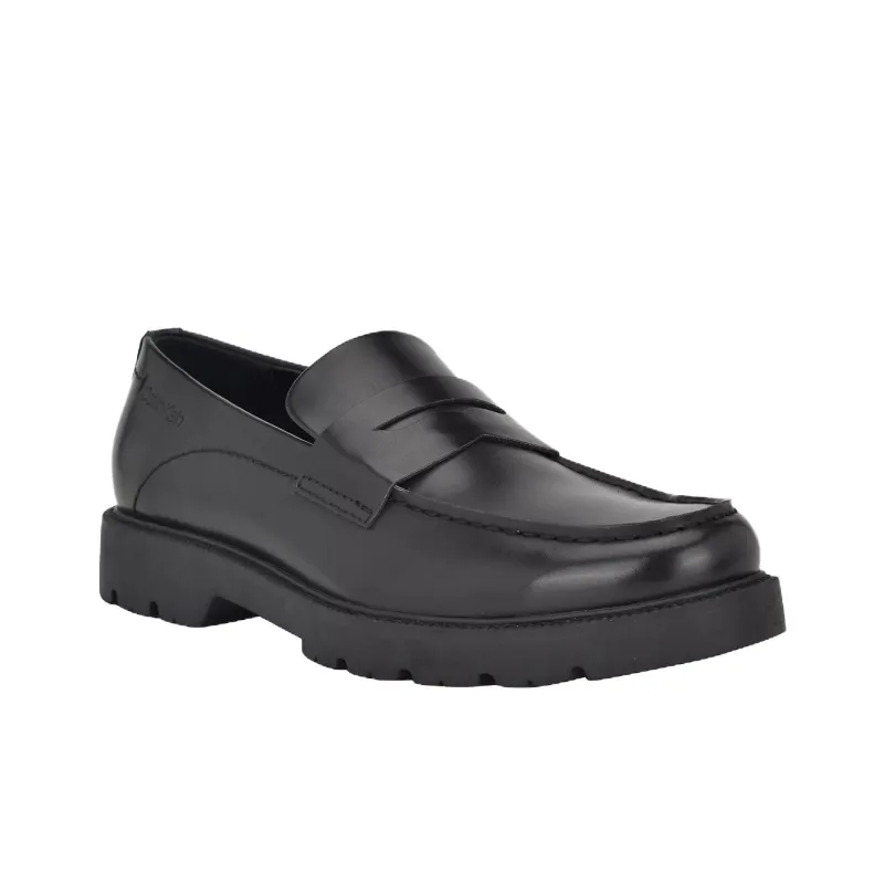 CALVIN KLEIN Tollin Loafers 3.3cm Men's Black-2