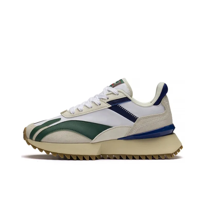 LiNing Zaiwu Cushioning Low Top Sports Casual Shoes Women's White Green-0