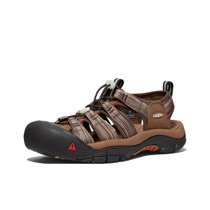FUJI ROCK COLLAB x KEEN Newport Retro Abrasion Resistant River Trekking Shoes Men's Brown-1