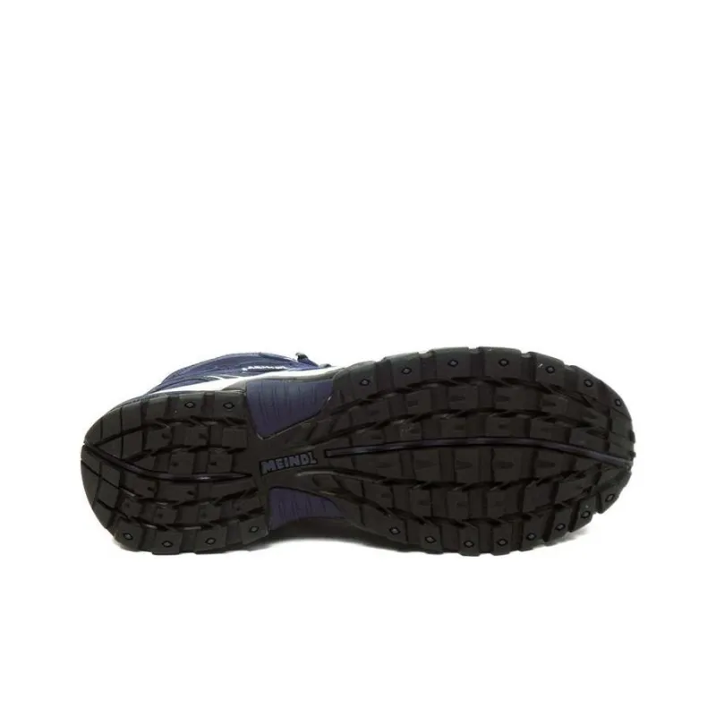 MEINDL Quebec Mid GTX Anti-Slip Wear-Resistant Mid-Top Outdoor Shoes Men's Ocean Blue Lime Gray-3