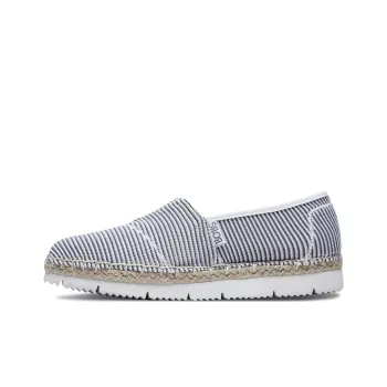 Skechers Bob's Flex Padrille 2 Anti-Slip Wear-Resistant Low-Top Sports Casual Shoes Women's White Gray