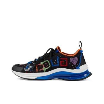 GUCCI Lovelight Series Low Top Casual Shoes Men's Black