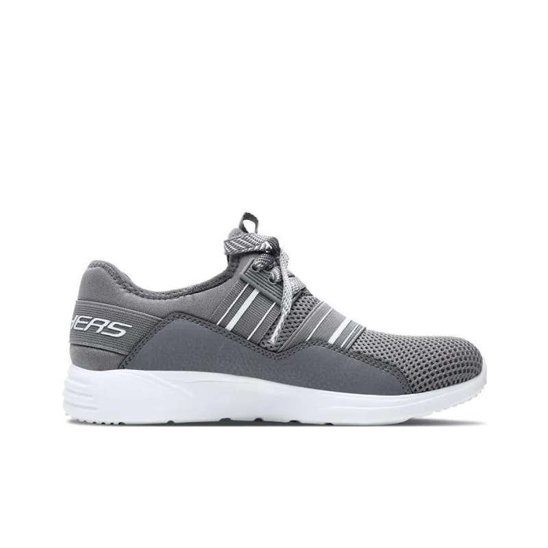 Skechers Bob's Sparrow Anti-Slip And Wear-Resistant Breathable Low-Top Sports Casual Shoes Women's Gray-1