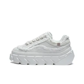LiNing CF Lai Anti Slip Wear Resistant Low Top Skateboard Shoes Women's White