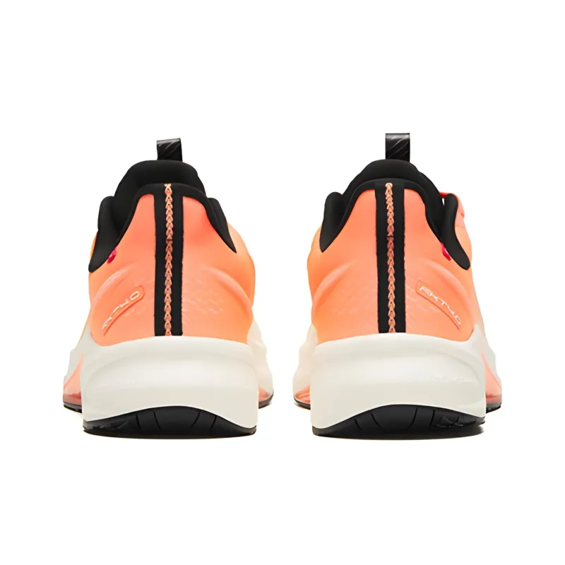 Anta Rocket 4.0 Advanced Training Collection Breathable Low Top Running Shoes Women's White Orange Black-3