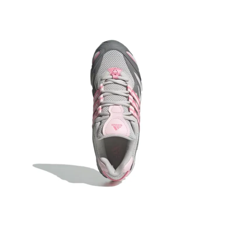 Adidas Temper Run 2.0 Anti Slip Wear Resistant Low Top Casual Shoes Women's Gray Pink-2
