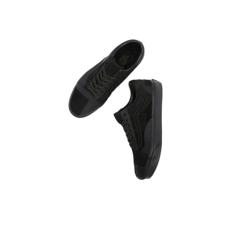 Old Skool Vans 'Mono Patchwork Blackout'-3