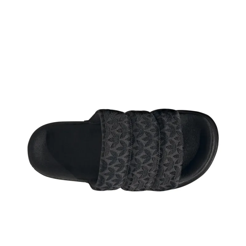 Adidas Adilette Essential Slides Triple Black Women's-3