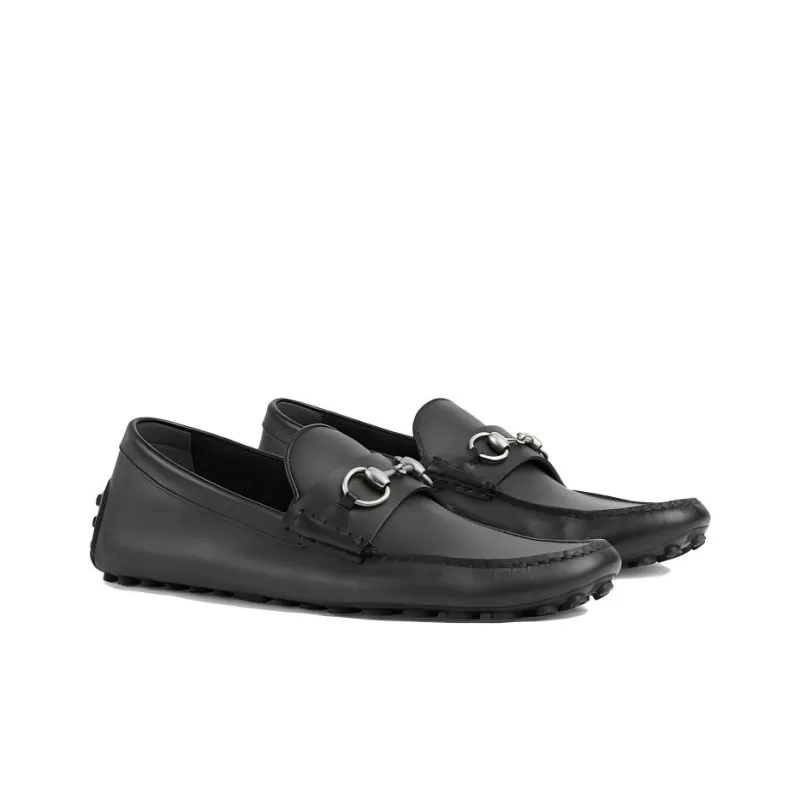 GUCCI Driver 'Horsebit Black'-2