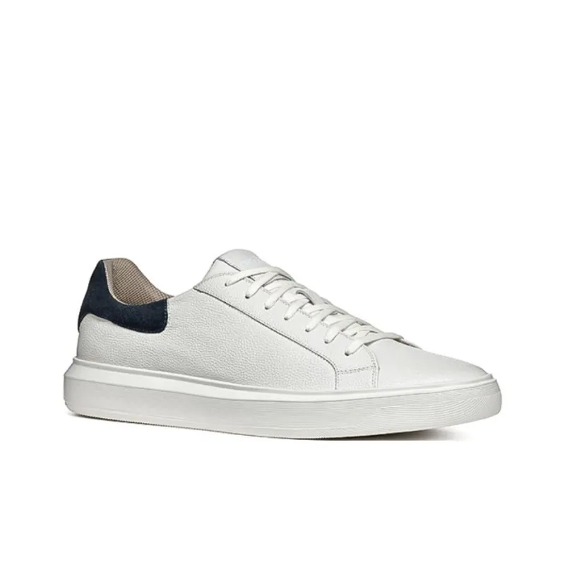 GEOX Slip-Resistant Low-Top Skateboard Shoes Men's White-2