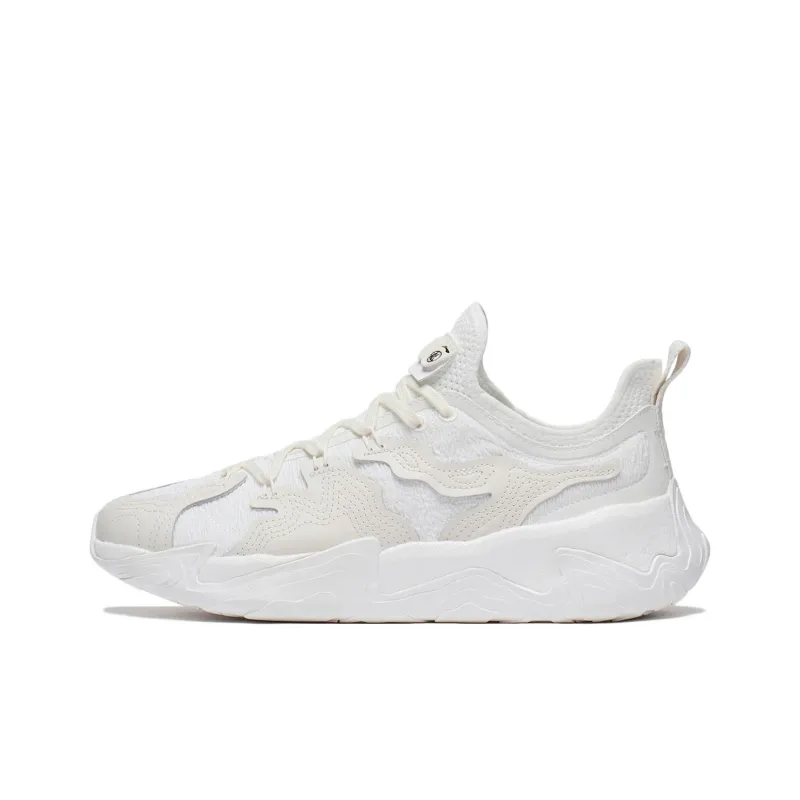 CHENGLONG x LiNing Gongfu Collection Anti-Slip Wear-Resistant Low-Top Sports Casual Shoes Men's Ecru-0
