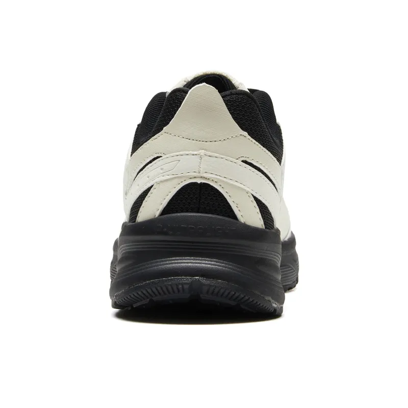 PEAK OG 7000 Anti Slip And Wear Resistant Breathable Low Top Running Shoes Women's Beige Black-4