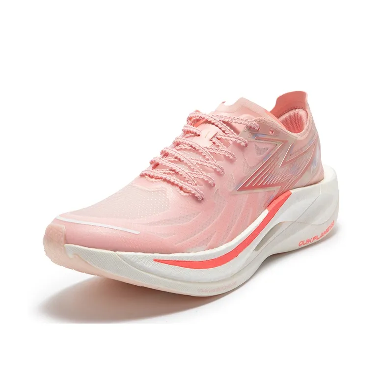 361° Feiran 2 Running Shoes Unisex Low Top Soft Peach Pink/Bleached Coral Red-1