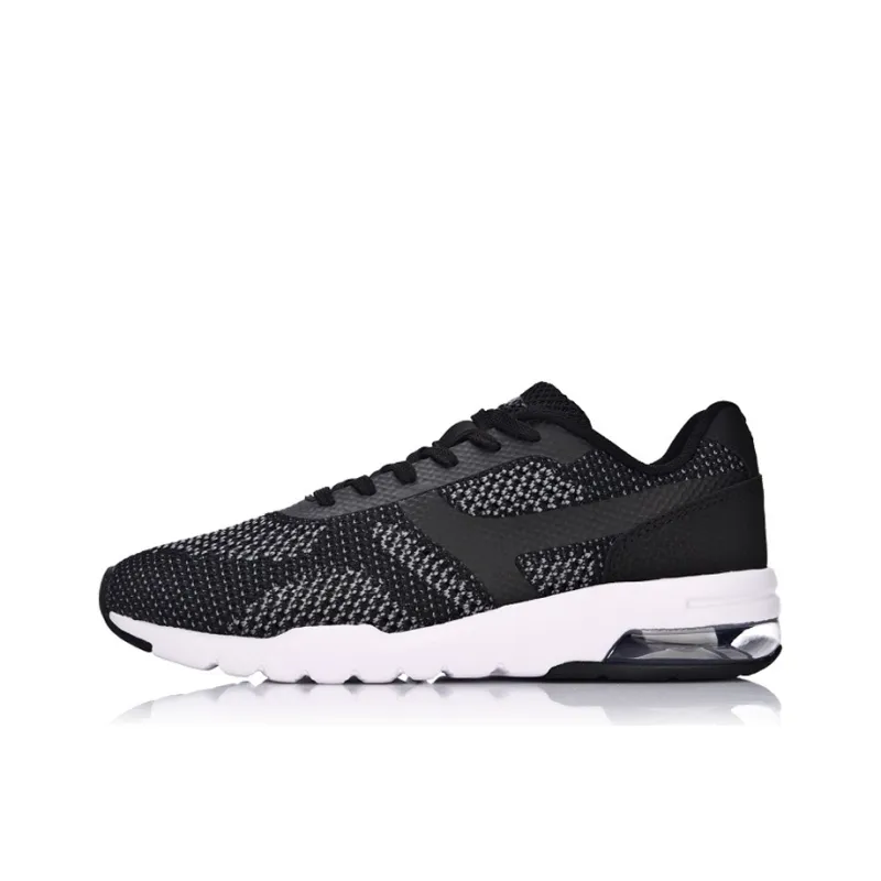 LINING Bubble Casual Shoes Women's Low Top Black/Gray-0