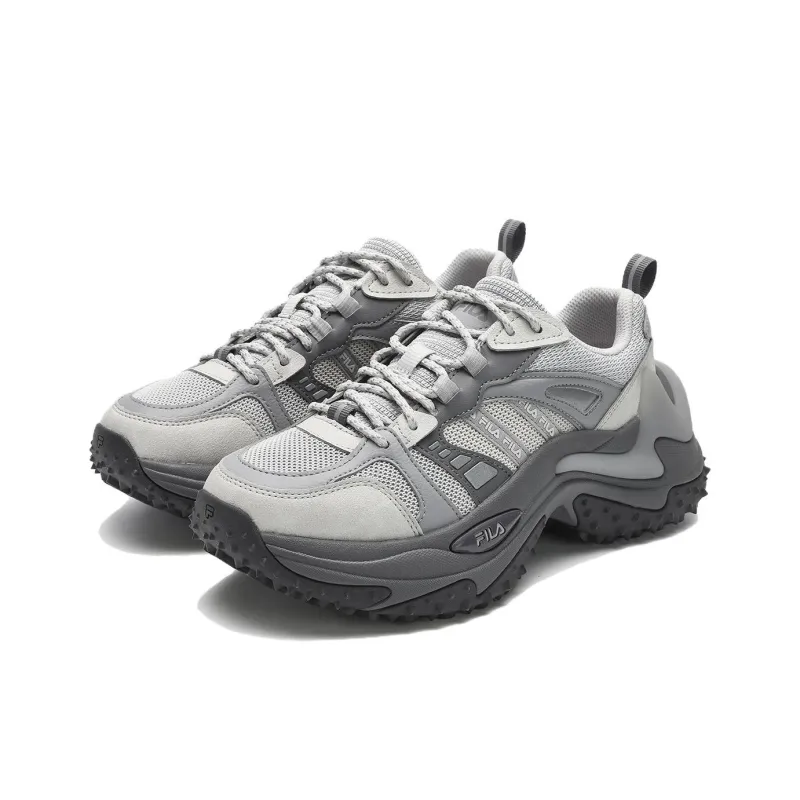 FILA Fish Spine 3rd Generation Chunky Sneakers Women's Low Top Mist Gray/Antarctic Gray-1