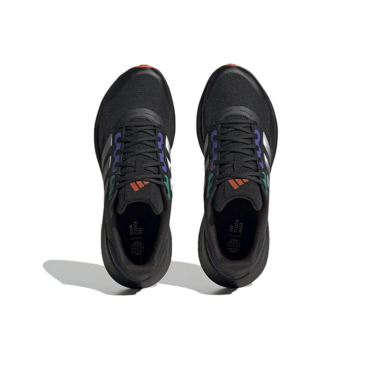 Runfalcon Adidas 3.0 Tr 'Black Purple Green'-4