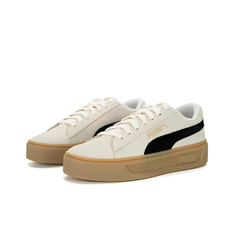 PUMA Smash Platform V3 Sd 'Cream Brown' Women's-2