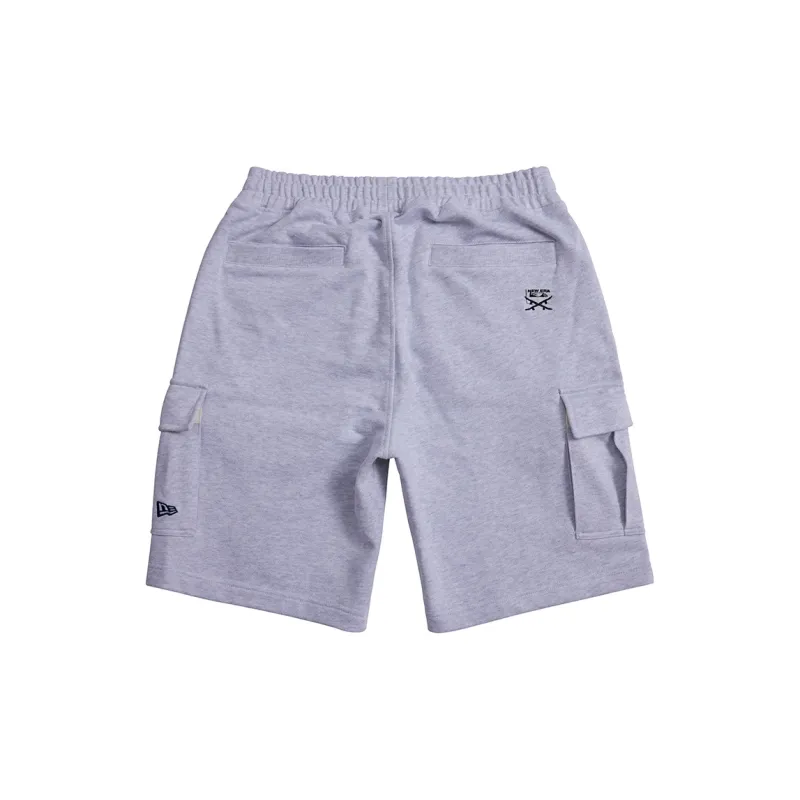 New Era FW24 Casual Shorts Unisex Light Gray-1
