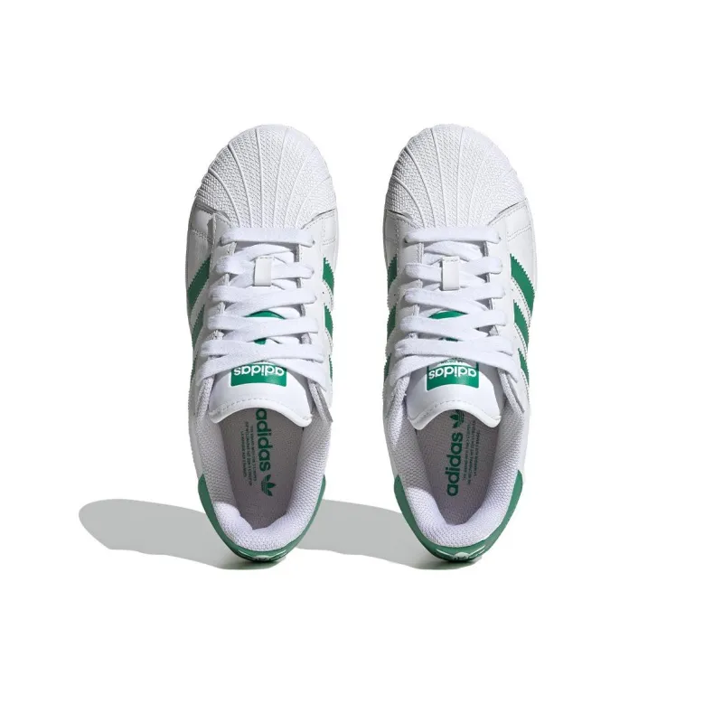 Adidas Superstar Xlg 'Cloud White/Semi Court Green/Cloud White' Sneakers Women's-4