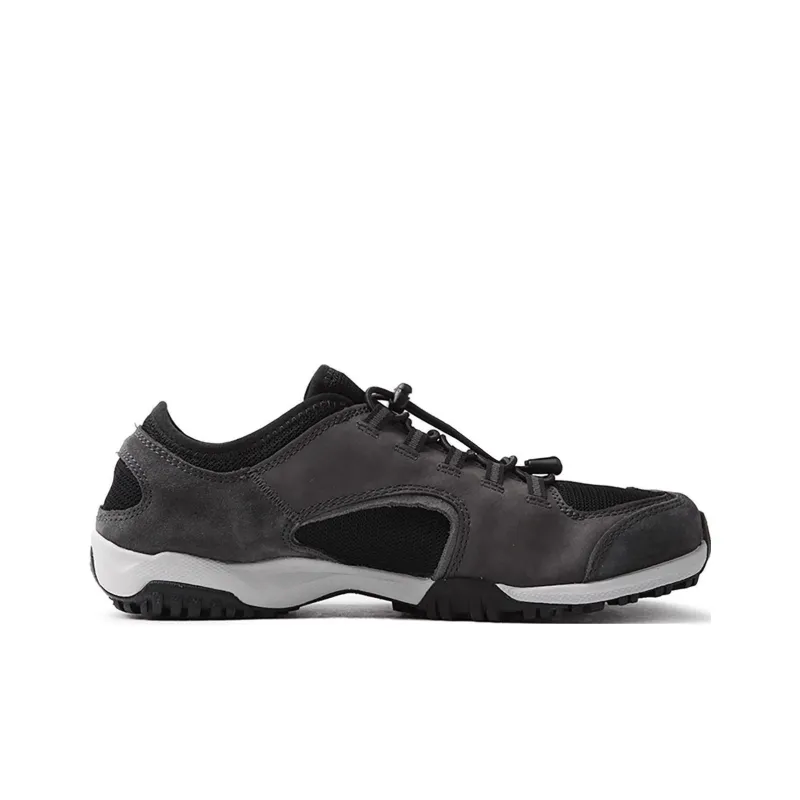 Columbia Cushioning Anti Slip Wear Resistant Breathability Low Top Outdoor Shoes Men's Black White-1