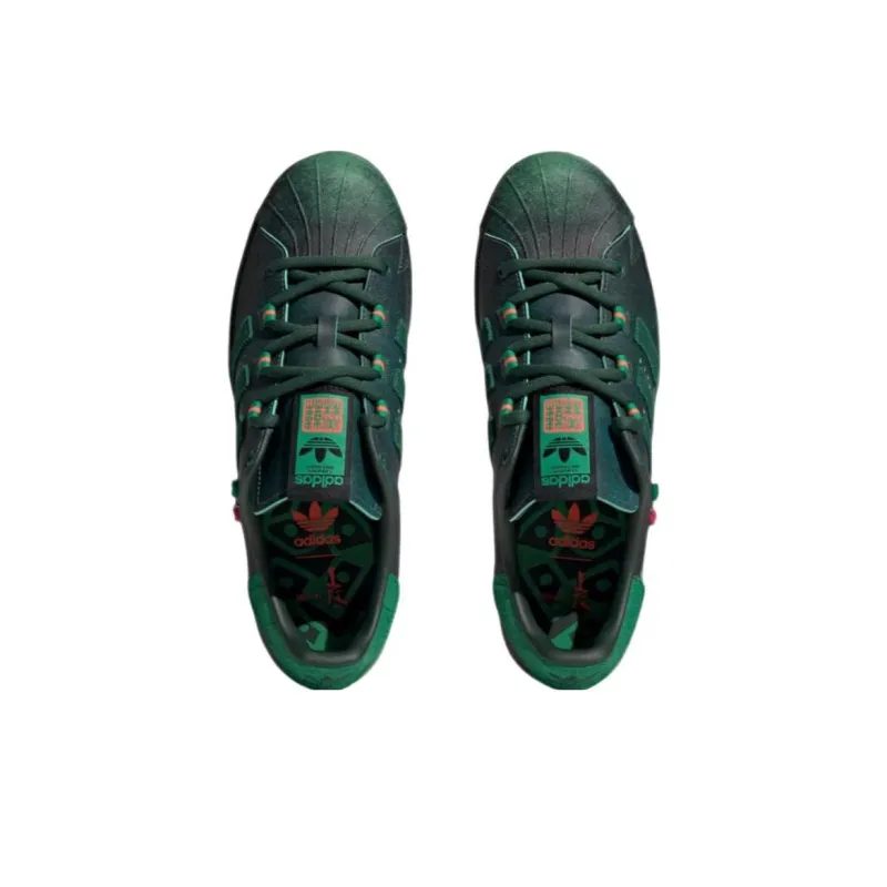 Adidas Originals Superstar 80s X Han Meilin 'Green'-4