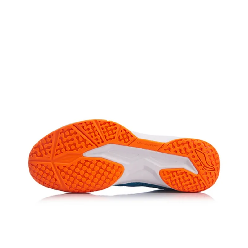 LiNing Ace Slip Resistant, Abrasion Resistant, Lightweight Low Top Badminton Shoes Unisex Blue-4