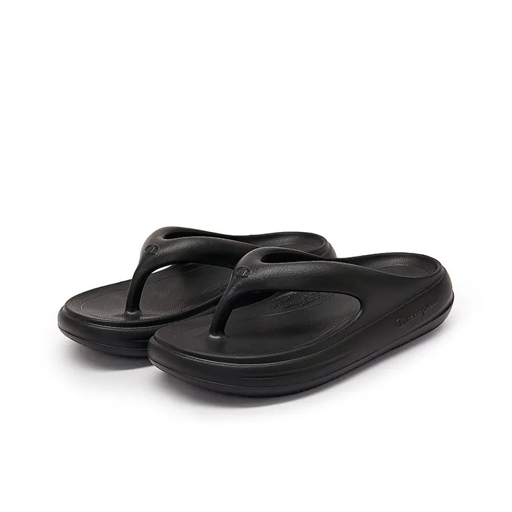 Champion Campus Flip Flops Unisex Black-3
