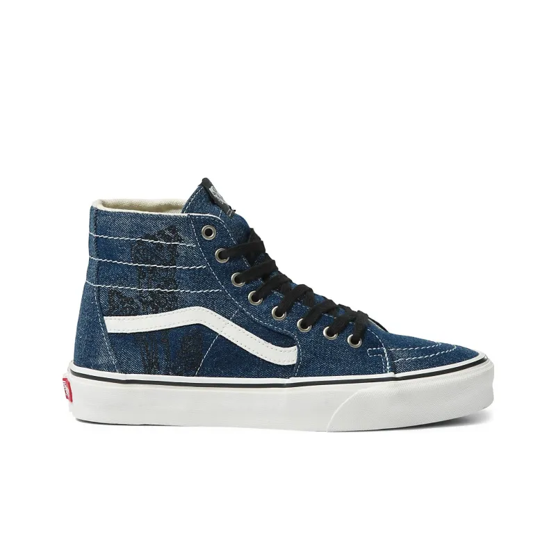 Sk8 Vans Hi Tapered 'Denim Embroidery'-1