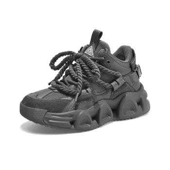 Masongarments Storm 1 Height Increasing Wear Resistant Mid Top Chunky Sneakers Unisex Phantom Gray