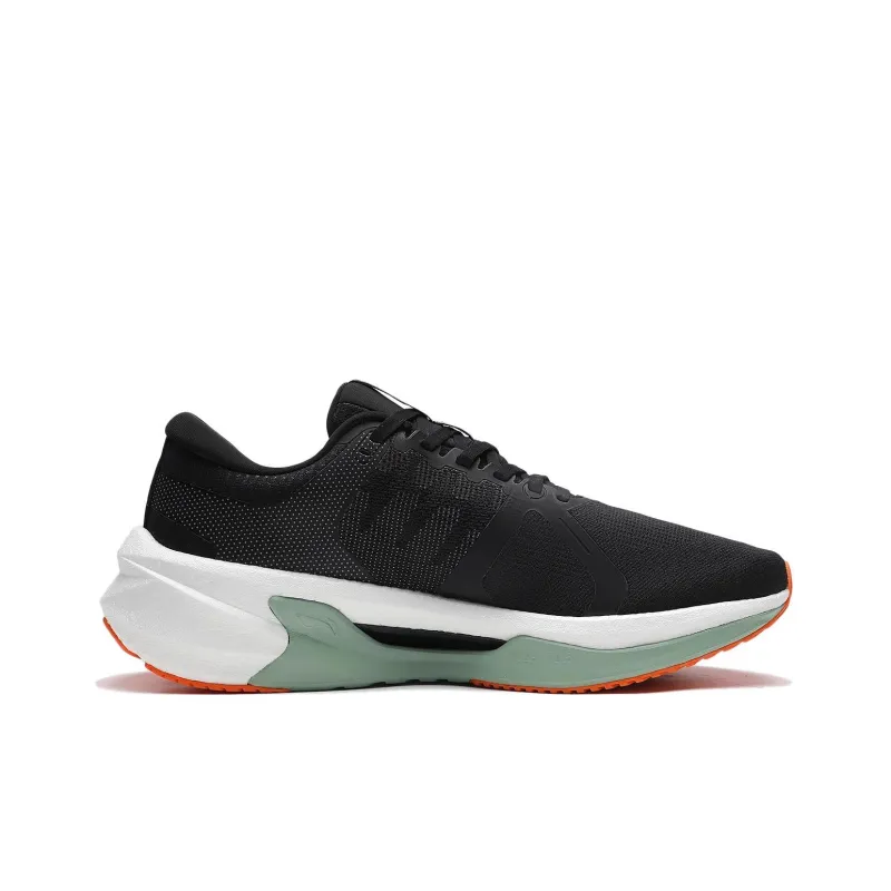 LiNing Furious Rider 7.0 Abrasion Resistant Breathable Low Top Running Shoes Men's Black White-1