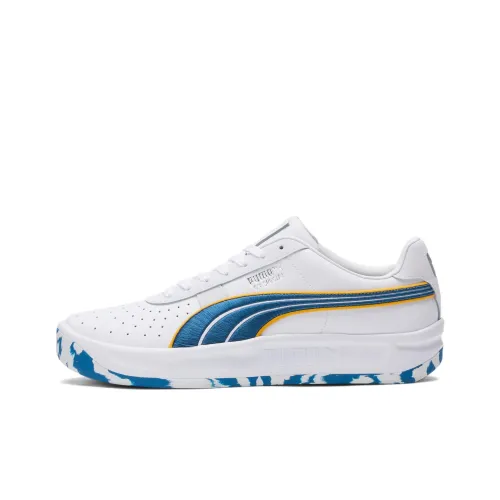 Sportswear x PUMA GV Special Anti-Slip Wear-Resistant Low-Top Skateboard Shoes White Blue